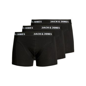 JACK&JONES-JACANTHONY TRUNKS 3 PACK BLACK-Black Black/Black Fekete L kép