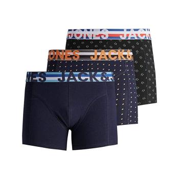 JACK&JONES-JACHENRIK TRUNKS 3 PACK -Black Navy blazer/Navy blazer Fekete L kép