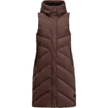 Jack Wolfskin MARIENPLATZ VEST W Női tollkabát, barna, méret kép