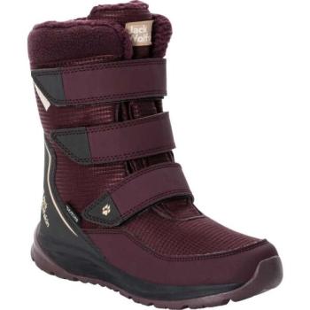 Jack Wolfskin POLAR BOOT TEXAPORE HIGH VC K Gyerek téli cipő, bordó, méret kép