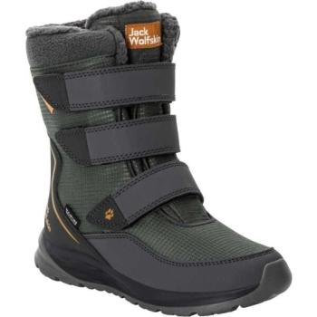 Jack Wolfskin POLAR BOOT TEXAPORE HIGH VC K Gyerek téli cipő, zöld, méret kép