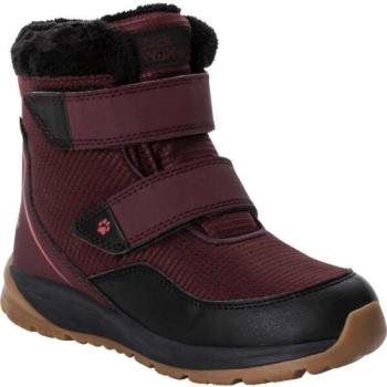 Jack Wolfskin POLAR WOLF TEXAPORE MID VC K Gyerek téli cipő, bordó, méret kép