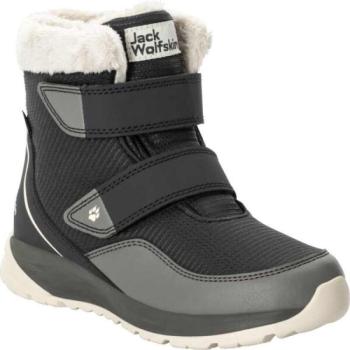 Jack Wolfskin POLAR WOLF TEXAPORE MID VC K Gyerek téli cipő, fekete, méret kép