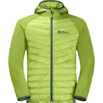 Jack Wolfskin ROUTEBURN PRO HYBRID M Férfi outdoor bélelt dzseki, zöld, méret kép