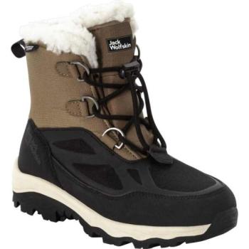 Jack Wolfskin VOJO SHELL XT TEXAPORE MID K Gyerek téli cipő, barna, méret kép