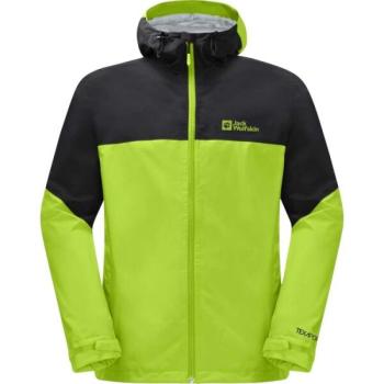 Jack Wolfskin WEILTAL 2L JKT M Férfi outdoor kabát, fényvisszaverő neon, méret kép