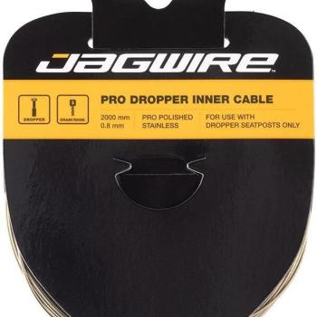 Jagwire Dropper Inner Cable - Pro Polished Stainless - 0.8x2000mm kép