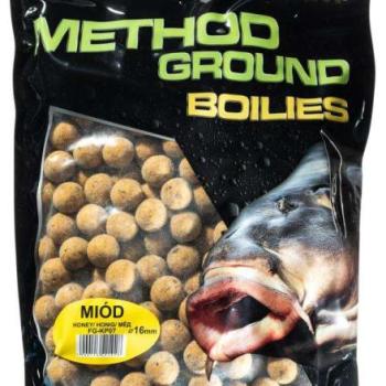 Jaxon method ground boilies honey 1kg 16mm kép