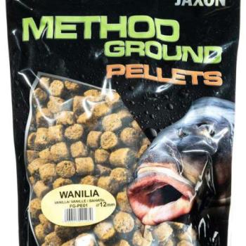 Jaxon method ground pellets vanilla 1kg 12mm kép