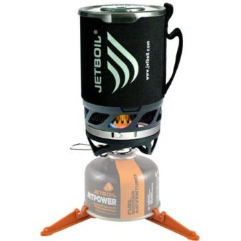 Jetboil MICROMO CARBON Kompakt kempingfőző, fekete, méret kép