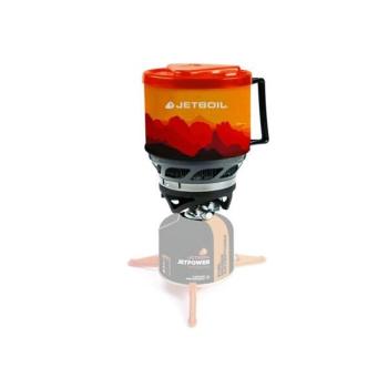 Jetboil MINIMO SUNSET Kompakt kempingfőző, narancssárga, méret kép