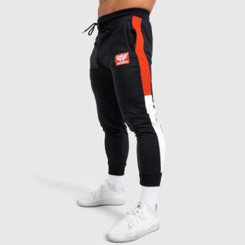 Jogger melegítőnadrág Iron Aesthetics Tricolora, fekete kép