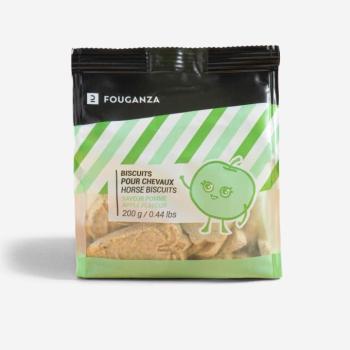 Jutalomfalat, lovaknak és póniknak, 200 g, almás - Fougacrunch Fouganza kép
