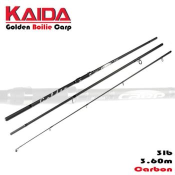 KAIDA Golden Carp Boilie Carbon bojlis bot 360cm 3lb kép