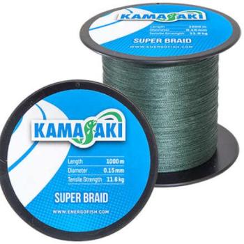 Kamasaki super braid 1000m 0,10mm fonott zsinór kép