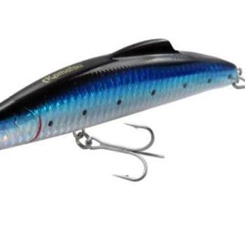 Kamatsu bolt minnow 140s blue spotted holo kép