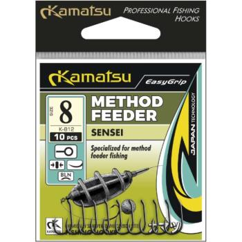 Kamatsu kamatsu method feeder sensei 10 black nickel ringed kép