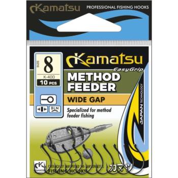 Kamatsu kamatsu method feeder wide gap 12 black nickel ringed kép