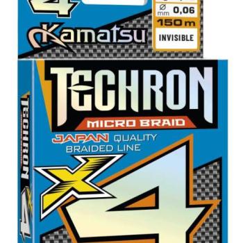 Kamatsu techron micro braid x4 invisible 0.03/150m pe 0.1 kép