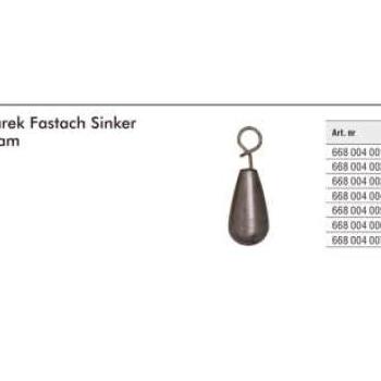 Kamatsu tungsten weight fastach sinker 10.6g 3/8oz spinning system kép