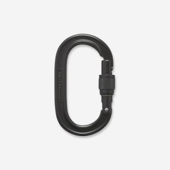 Karabiner falmászáshoz és alpinizmushoz Oval Keylock, szimmetrikus Black Diamond kép