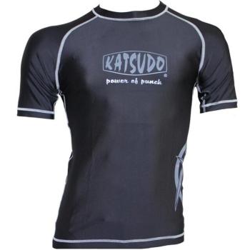 Katsudo rash guard gray, rövid ujjú kép