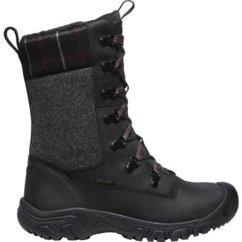 Keen GRETA TALL BOOT WP Női cipő, fekete, méret 37.5 kép