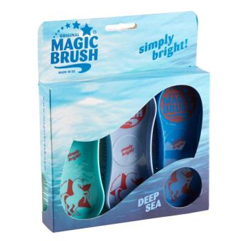 Kefe Magic Brush, 3 db, türkizkék, mályva, kék Kerbl kép