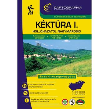 Kéktúra I. turistakalauz (Északi-középhegység) Cartographia kép