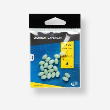 Kemény gyöngy surfcasting horgászathoz, foszforeszkáló, 6 mm Caperlan kép