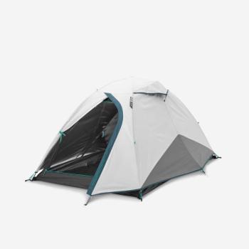 Kempingsátor, 2 személyes - MH100 Fresh & Black Quechua kép