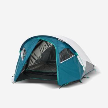 Kempingsátor, 3 személyes - MH100 XL Fresh & Black Quechua kép