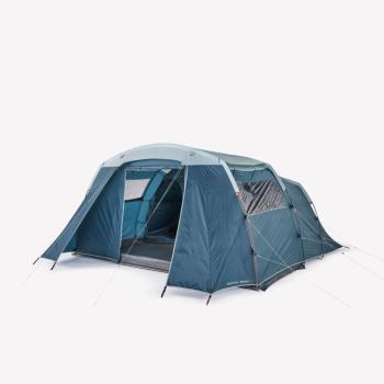 Kempingsátor, 6 személyes, 3 hálófülkés - Arpenaz 6.3 Quechua kép
