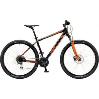 Kerékpár KTM CHICAGO 292 29&quot; DISC M/43 MATT BLACK (ORANGE)TOURNEY kép