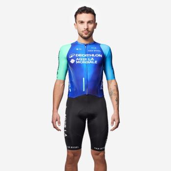 Kerékpáros egyberuha - AG2R La Mondiale Team replika Van Rysel kép