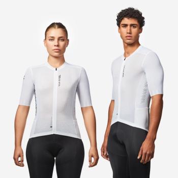 Kerékpáros mez, rövid ujjú, szabású - Racer Ultralight 2 Van Rysel kép
