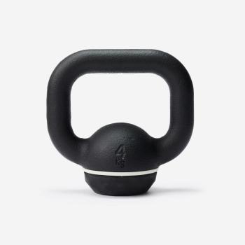 Kettlebell, öntöttvas, gumírozott, 4 kg Corength kép