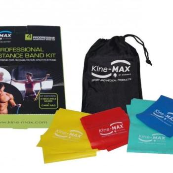 Kine-MAX Pro-Resistance Band Kit - Fitness Band készlet - 1-4. szint kép