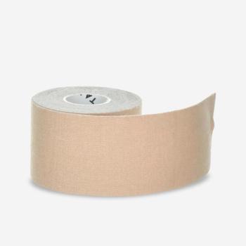Kineziológiai tapasz 5 cm x m, bézs Tarmak kép