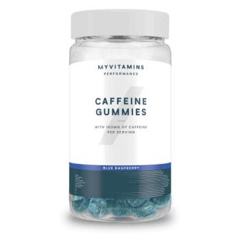 Koffein Gumicukor Gummies - 60gummies - Kék málna kép