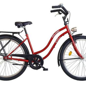 Koliken Cruiser női Városi Kerékpár 26&quot; - bordó kép