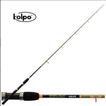 KOLPO K010903015 gyors csónakos  pergető bot  1,5M 10-30LBS horgászat kép