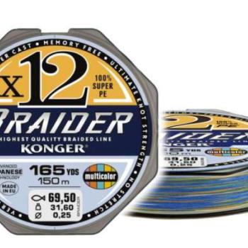 Konger braider x12 multicolor 0.14/150m kép