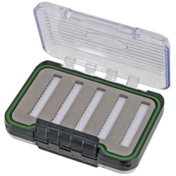 Konger fly fishing box compartments:2 double sided 108x78x34mm kép