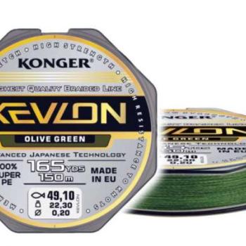 Konger kevlon olive green x4 0.06/150m kép