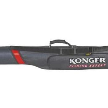 Konger rod case carbon 130cm two compartment kép