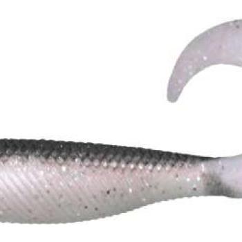 Konger shad grub 6.4cm black pearl glitter kép