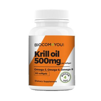 Krill Oil kapszula 60 db - Biocom kép