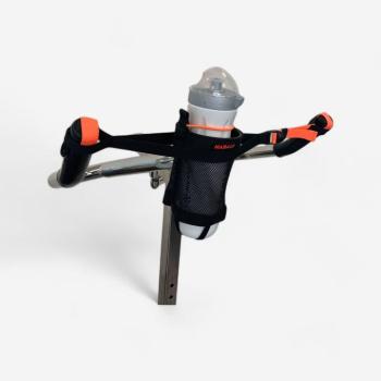 Kulacstartó aquabike-hoz, fekete, narancssárga Nabaiji kép