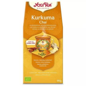 Kurkuma szálas chai bio tea - Yogi Tea kép